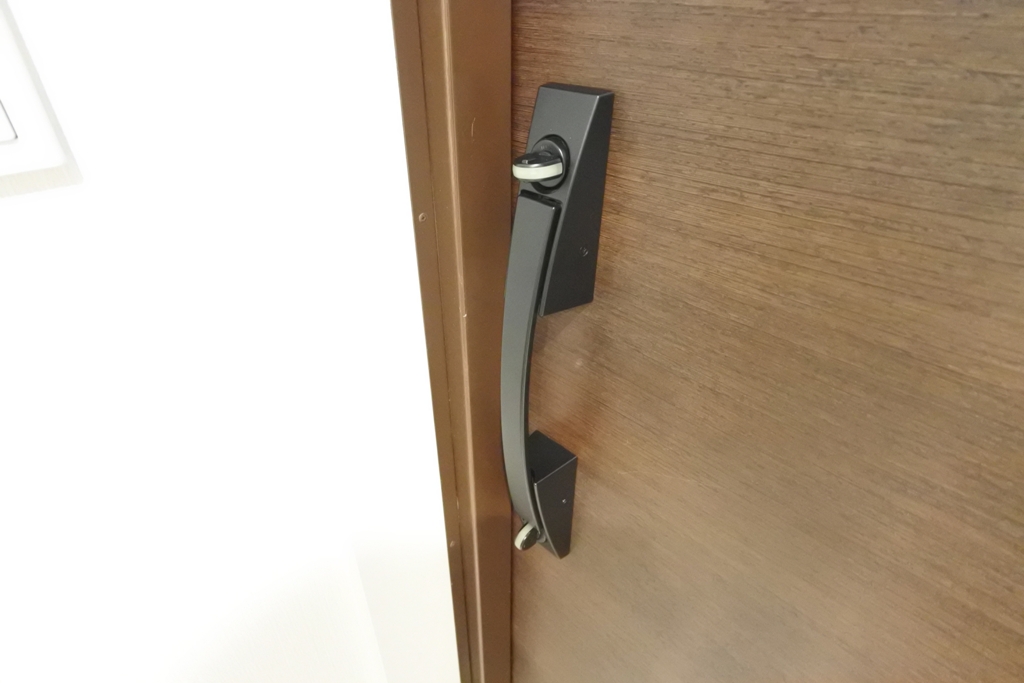 Gate Court Higashimikuniのディンプルキーダブルロック玄関ドア