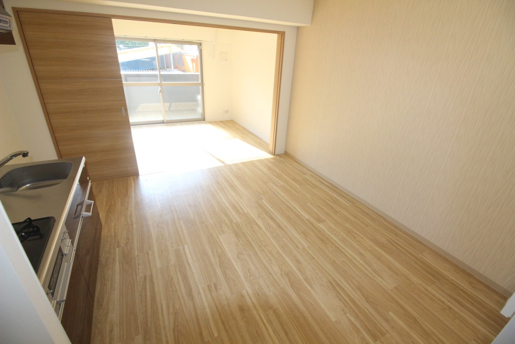 大阪府吹田市南金田2-28-22ハーヴェスト江坂205号室のリビング