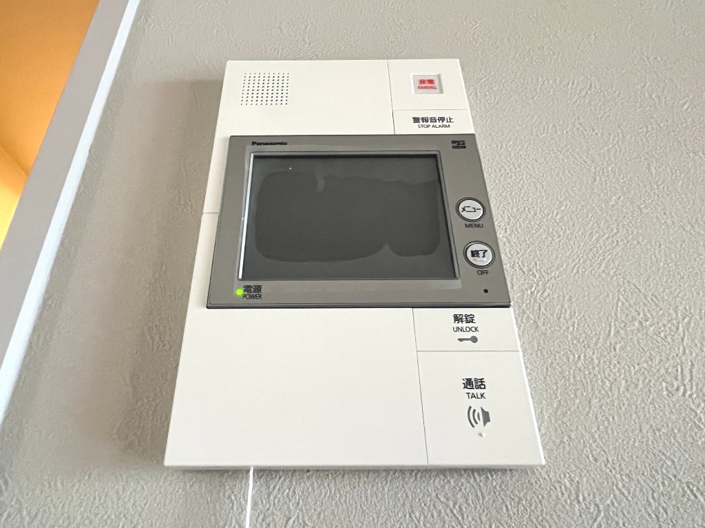 大阪府吹田市垂水町3丁目36-27TOPAZ江坂608号室のTVモニターインターホン