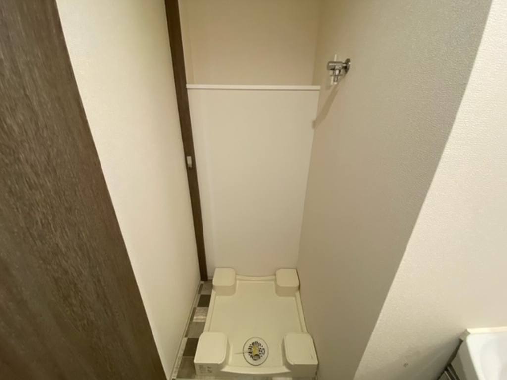 大阪府大阪市西淀川区歌島1丁目,プレサンス塚本アクミリオン1101号室の室内洗濯パン