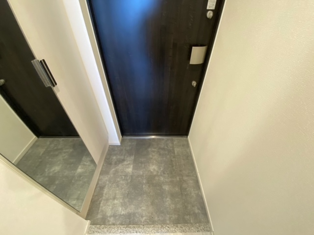大阪府大阪市西淀川区歌島1丁目,プレサンス塚本アクミリオン1101号室の防犯性が高いディンプルキーダブルロックの玄関ドア